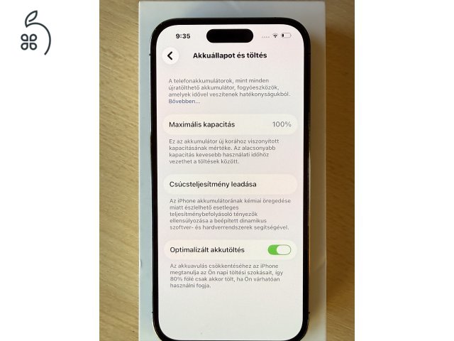 iphone 14 pro akku 100% Független 128Gb Posta az árban