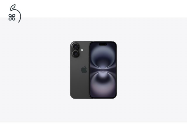 iPhone 16 128GB - (Black) - Csak 1db!