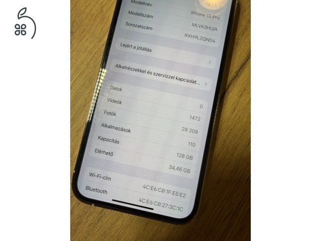 Iphone 13Pro 128GB Silver