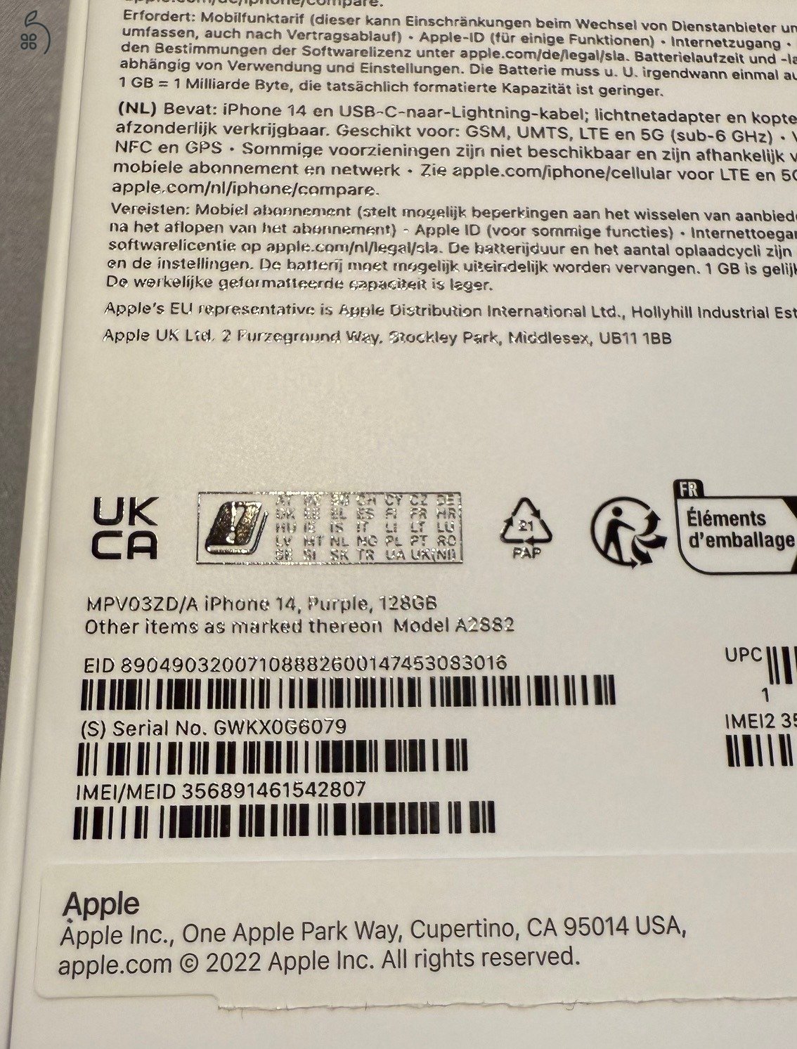 iPhone 14/128GB 2 tokkal, fóliázva