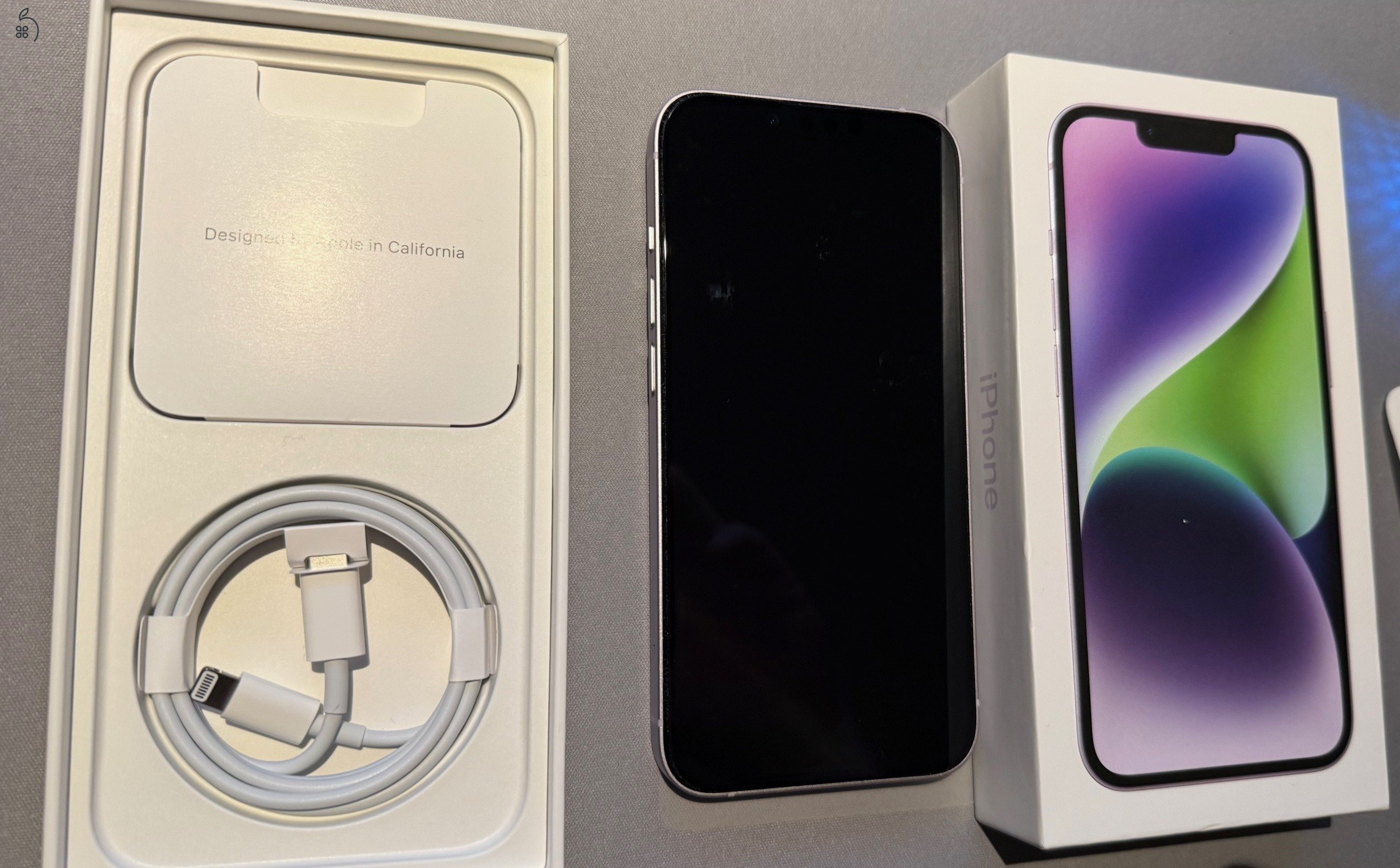 iPhone 14/128GB 2 tokkal, fóliázva