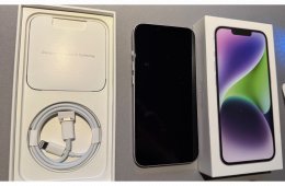 iPhone 14/128GB 2 tokkal, fóliázva
