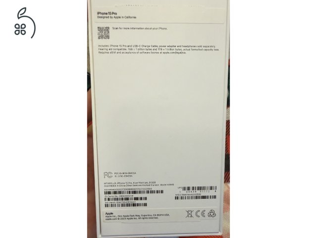 iPhone 15 Pro 512GB Kártyafüggetlen