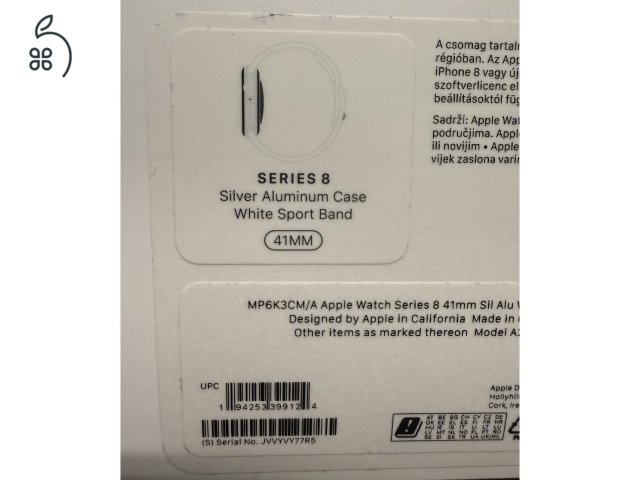 Apple watch 8 41mm silver