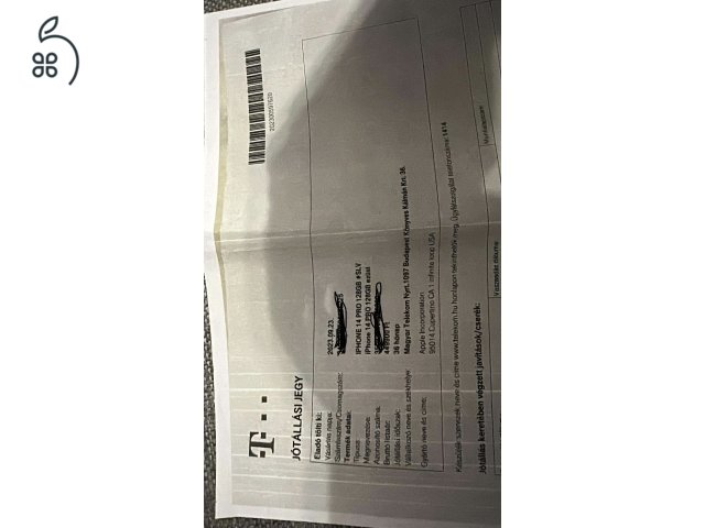 Iphone 14 Pro 128GB Független Garanciás