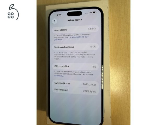 Iphone 16 Plus 128 GB kártyafüggetlen, zsályazöld