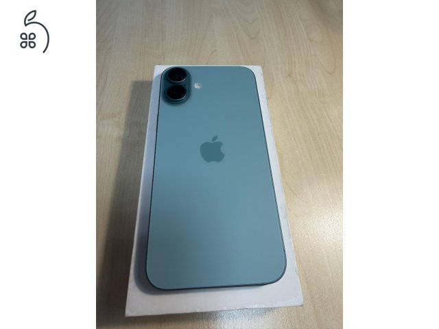 Iphone 16 Plus 128 GB kártyafüggetlen, zsályazöld