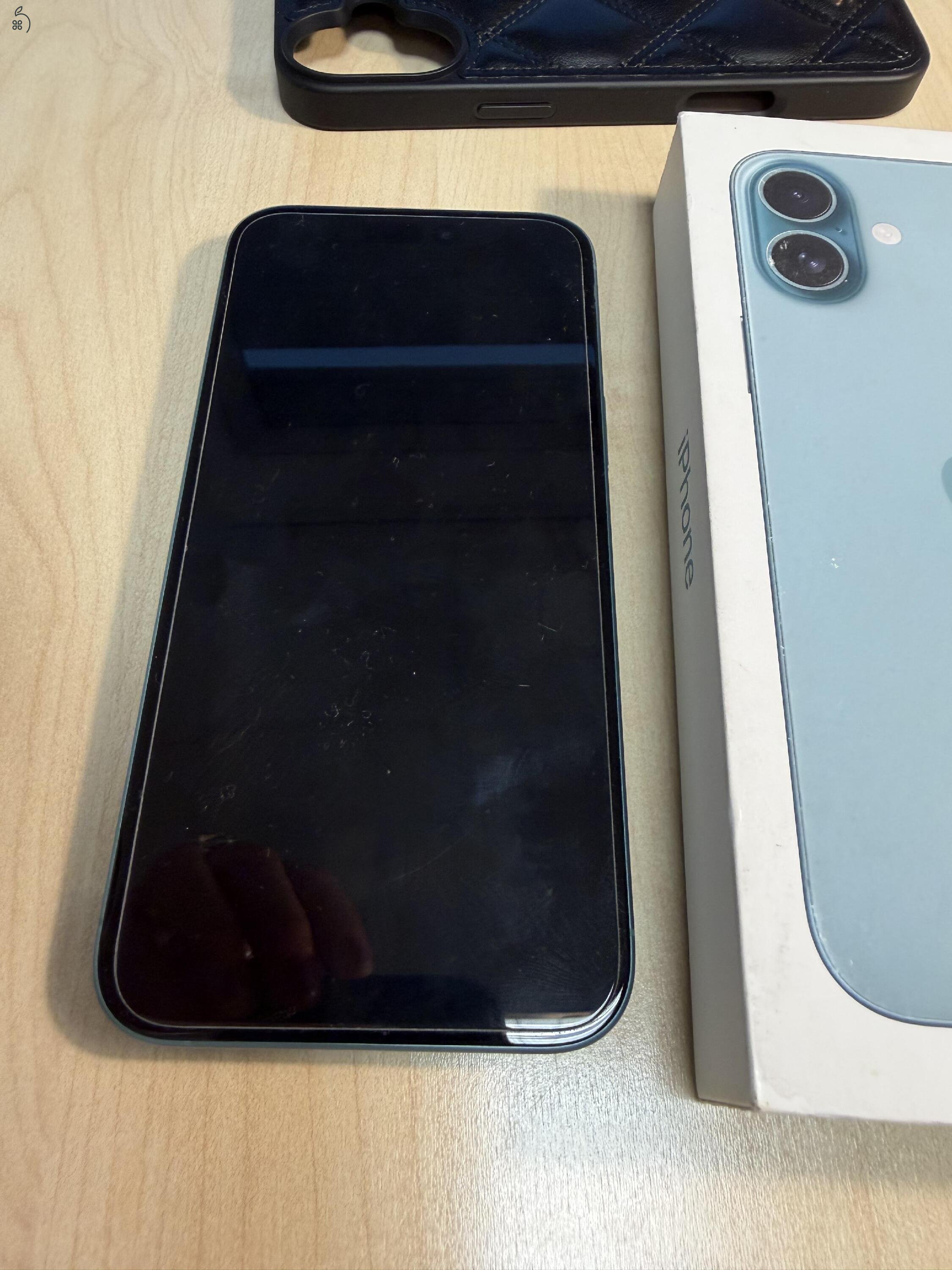 Iphone 16 Plus 128 GB kártyafüggetlen, zsályazöld