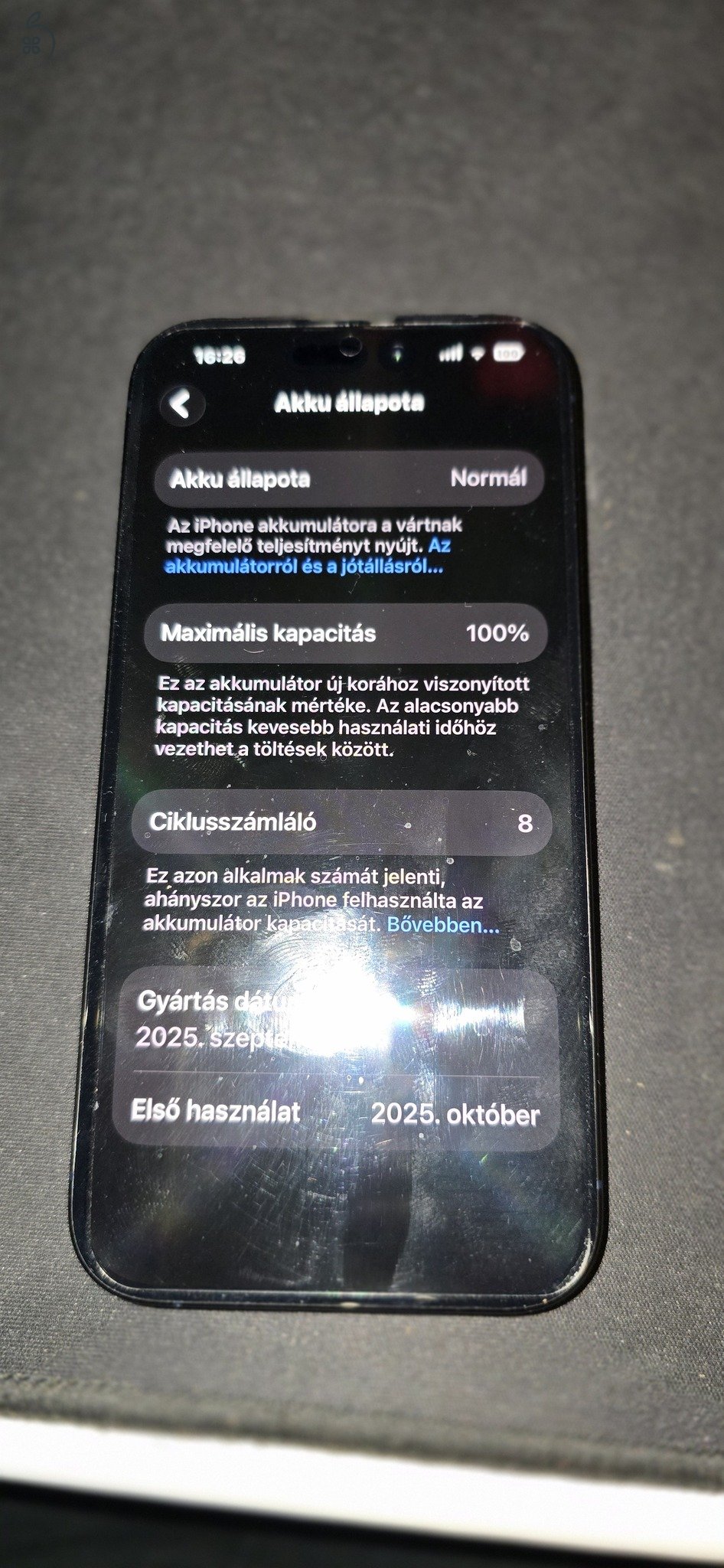 iPhone 15Pro NavyBlue 128Gb