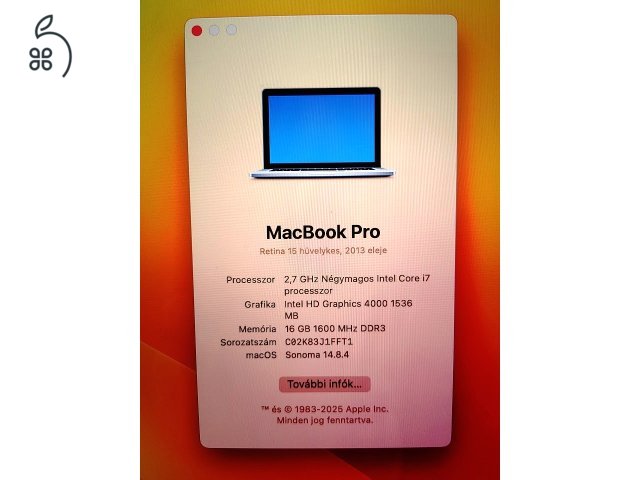 MacBook Pro Retina 15