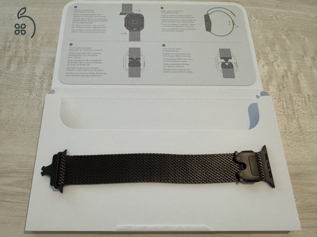 Apple  Titanium Milanese Loop - S - eredeti milánói szíj