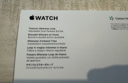 Apple  Titanium Milanese Loop - S - eredeti milánói szíj