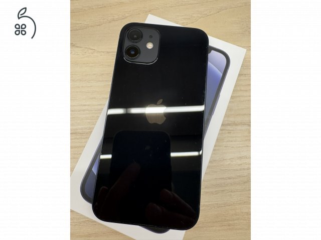 Iphone 12 - 64GB - Black - független - 84%