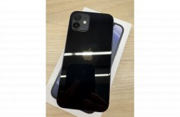 Iphone 12 - 64GB - Black - független - 84%