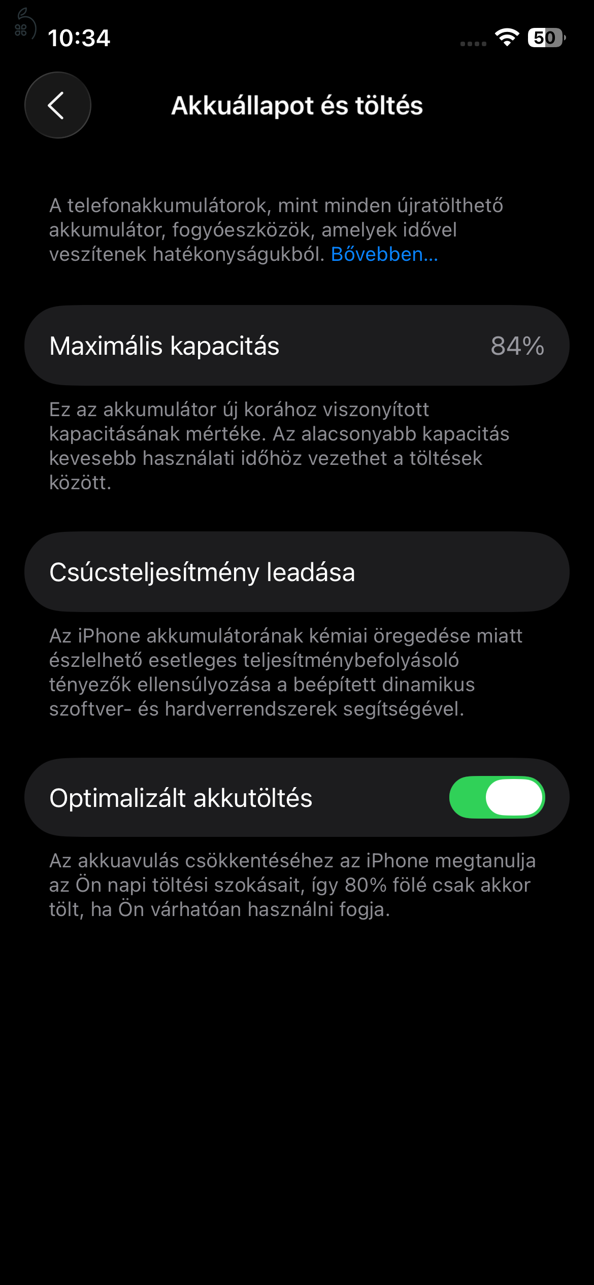 Iphone 12 - 64GB - Black - független - 84%
