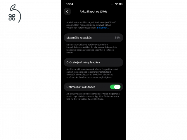 Iphone 12 - 64GB - Black - független - 84%