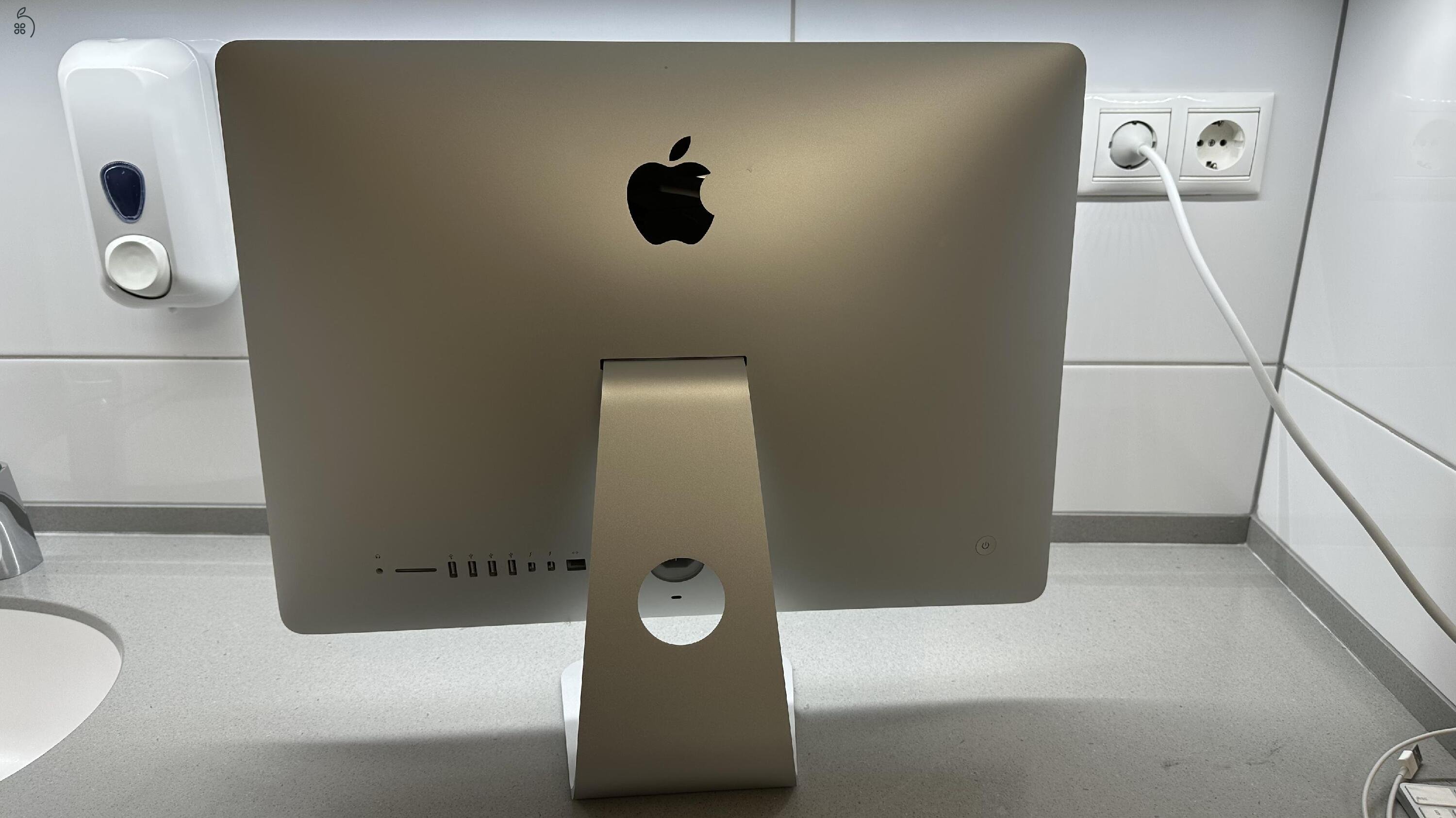 Eladó Apple iMac 21,5” 4K Retina – SSD, karcmentes, magyar bill+egér