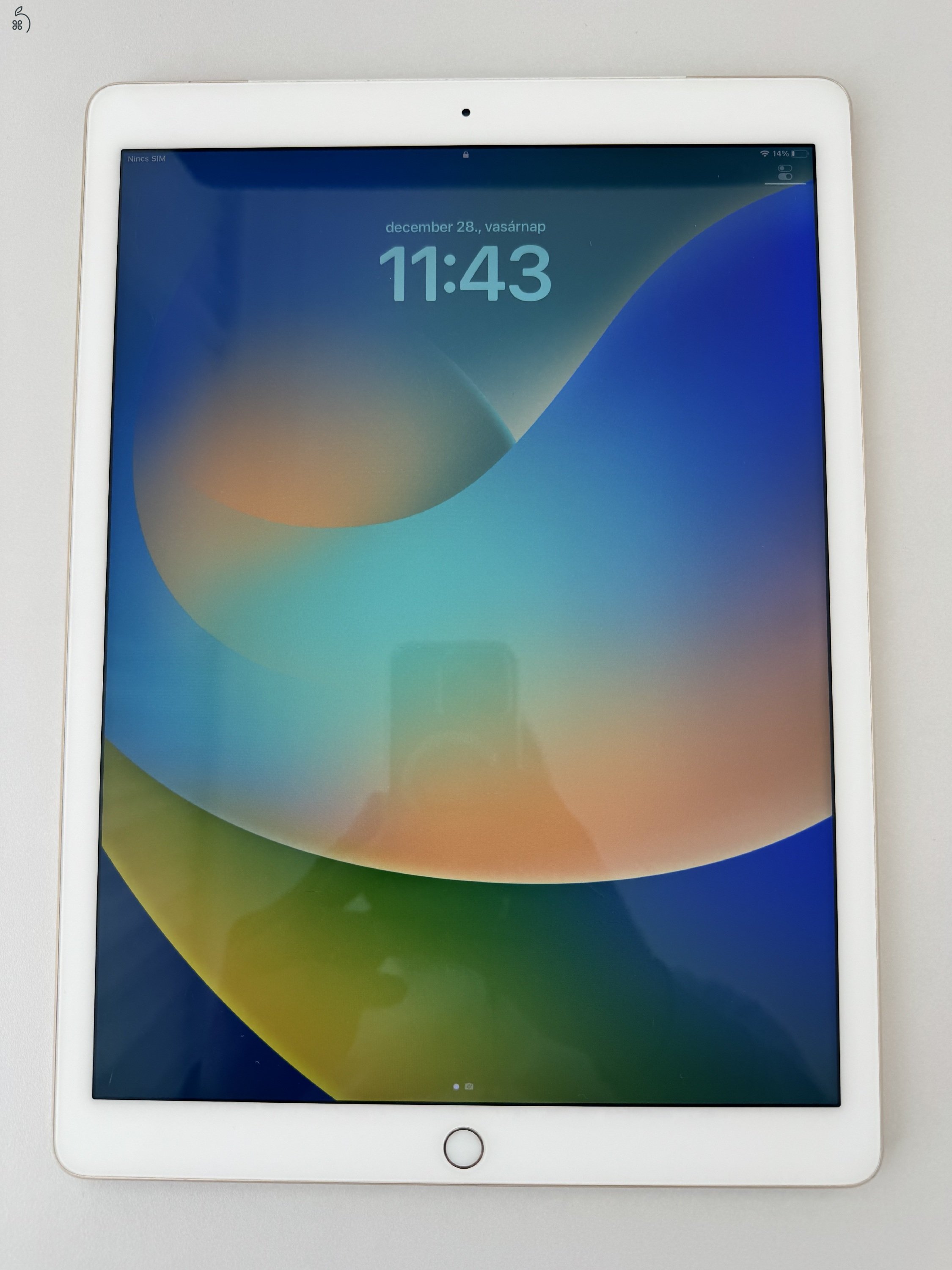 Eladó használt Apple iPad Pro 12,9 inch-es, 256GB, SIM,  arany színben