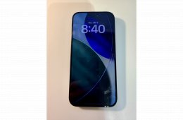 IPhone 15 pro fekete 128gb megkímélt 