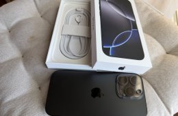 Iphone 16 Pro black titanium 256 Gb