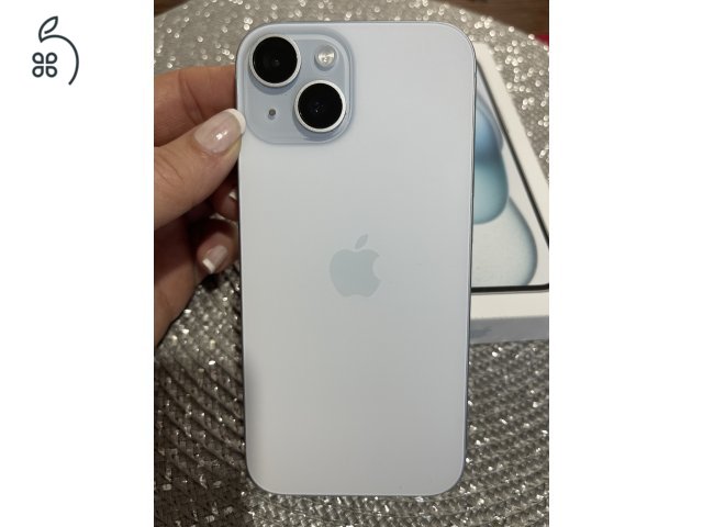 Makulátlan iPhone 15 128 GB kék