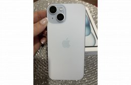 Makulátlan iPhone 15 128 GB kék