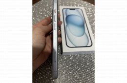 Makulátlan iPhone 15 128 GB kék
