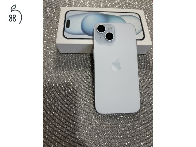 Makulátlan iPhone 15 128 GB kék