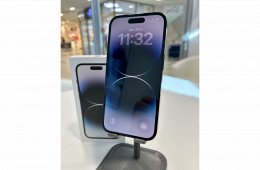 Újszerű iPhone 14 Pro 128GB Fekete 82% Akku Független 3Hó Gar + Beszámítás 