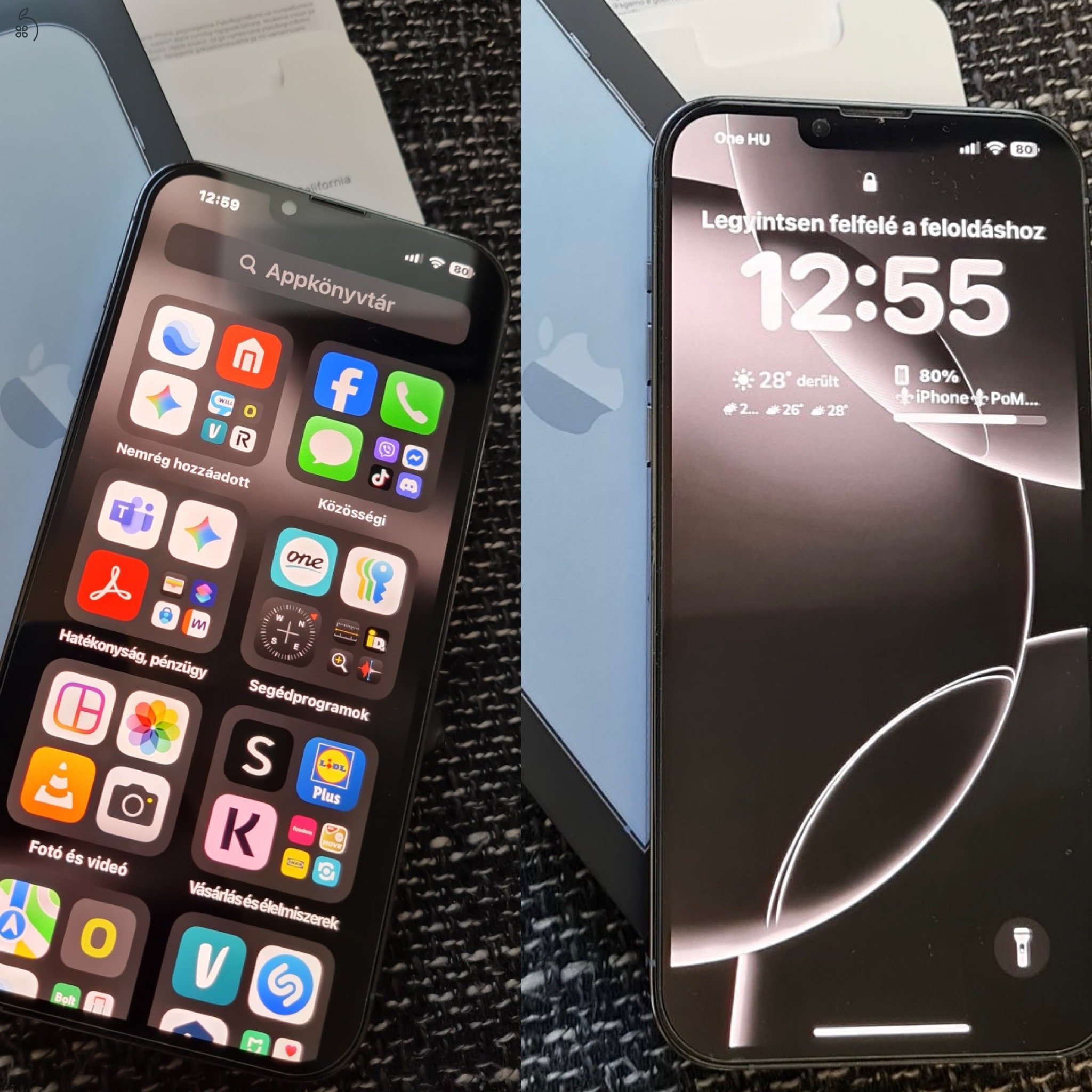 iphone 13 Pro Max független megkímélt szép állapotban eladó