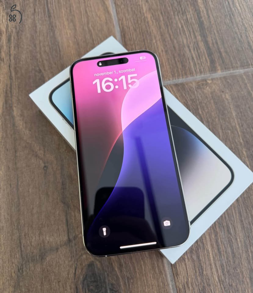 iPhone 14 Pro Max 128GB ezüst színű eladó!
