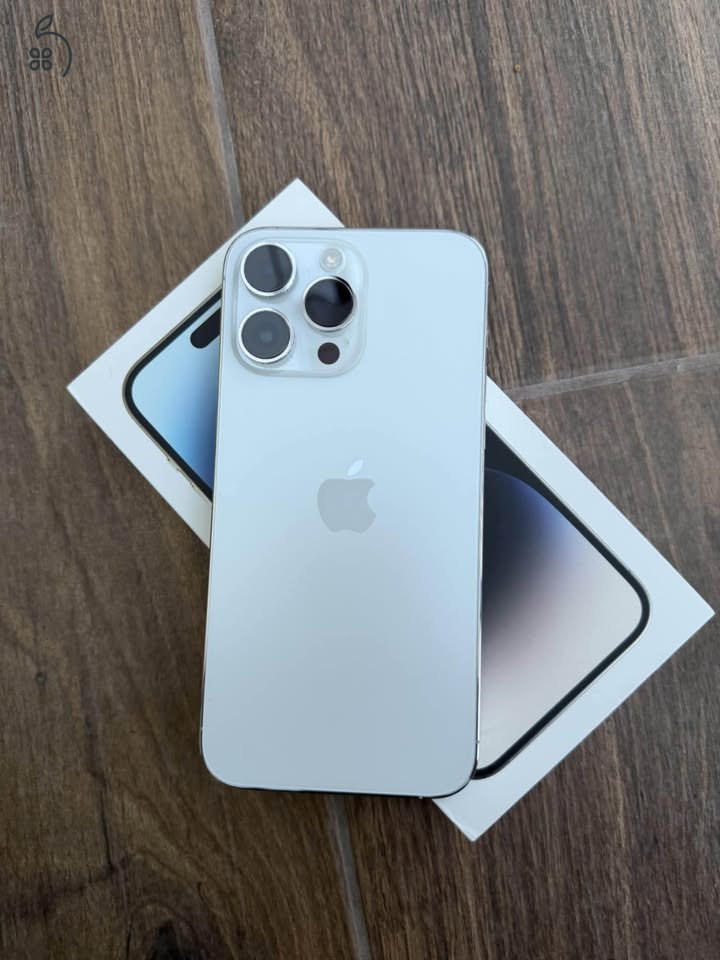 iPhone 14 Pro Max 128GB ezüst színű eladó!