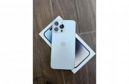 iPhone 14 Pro Max 128GB ezüst színű eladó!