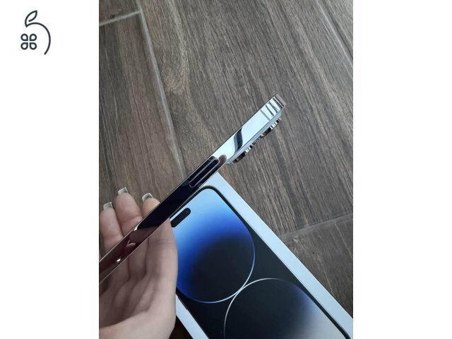 iPhone 14 Pro Max 128GB ezüst színű eladó!