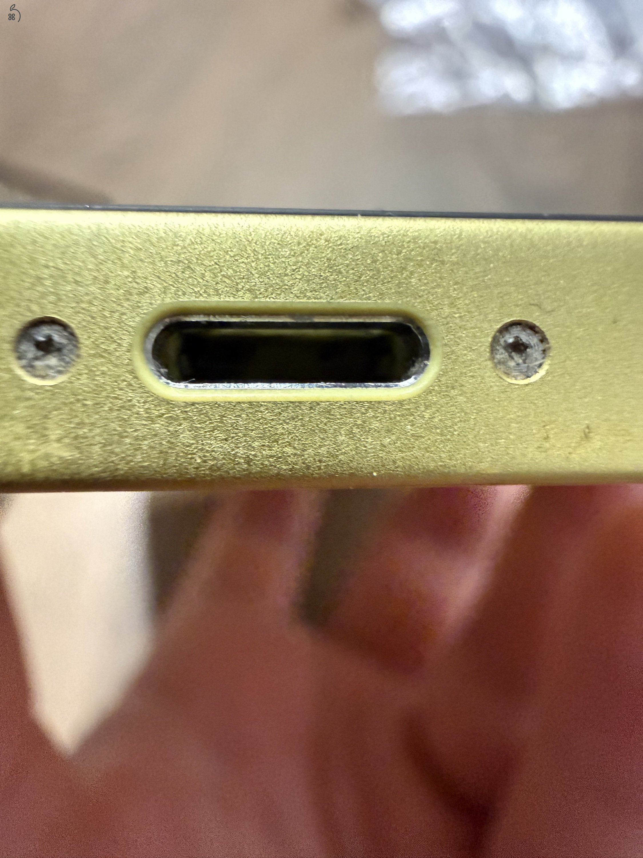 IPhone 14 128gb, sárga, karc mentes