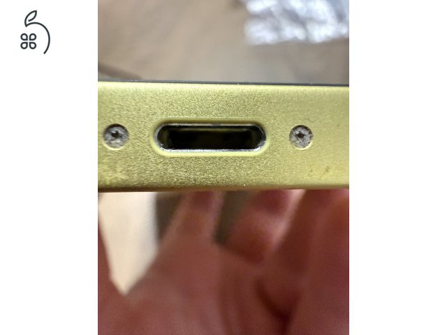 IPhone 14 128gb, sárga, karc mentes