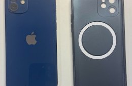 Iphone 12 Blue független, 128GB, doboz, hibátlan kijelző, Face ID ok, tokok + új kábel