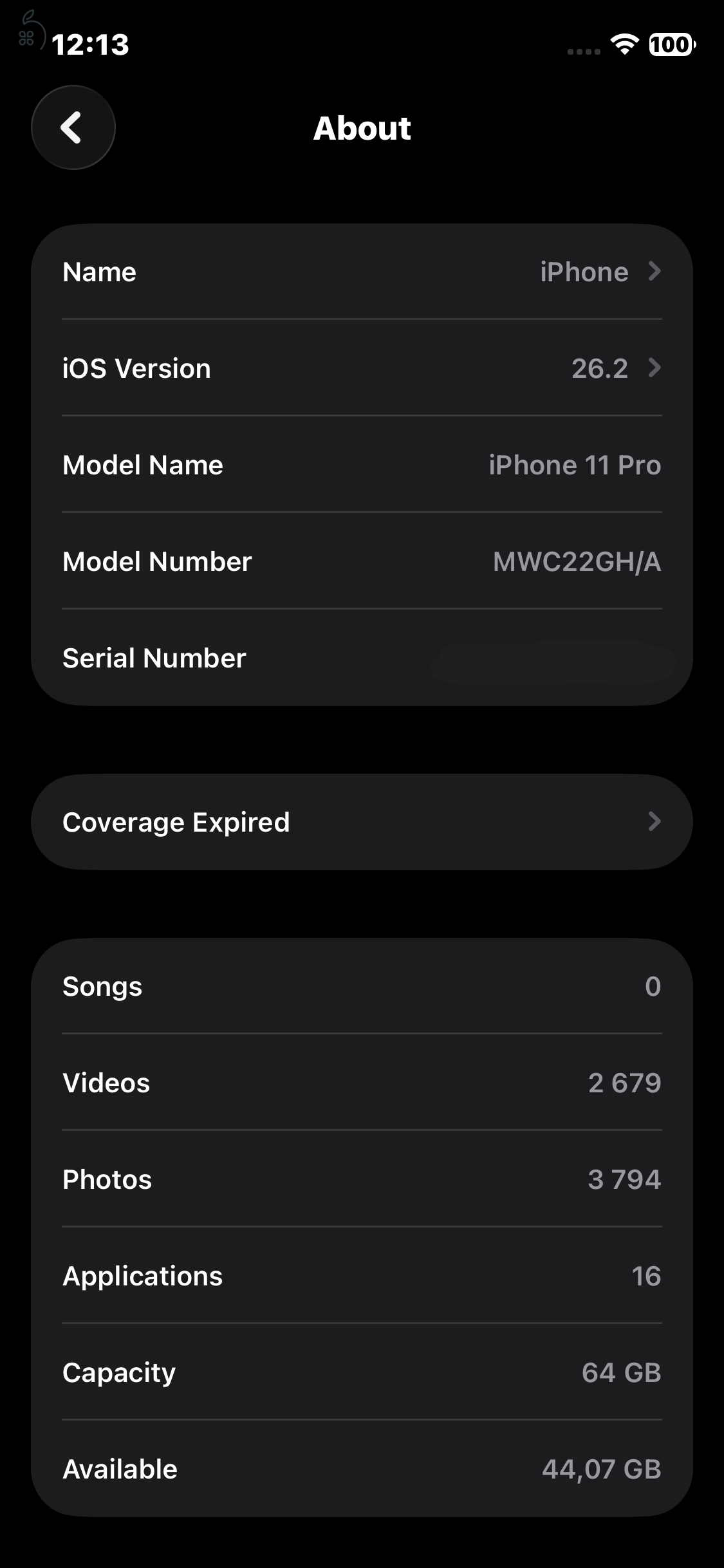 iPhone 11 Pro 64GB