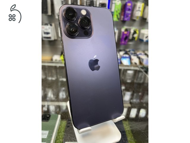 IPHONE 14 PRO MAX 256GB BÍBOR SZINBEN, GARANCIÁVAL, ÜZLETBŐL