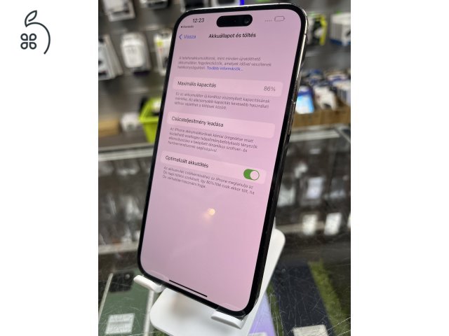 IPHONE 14 PRO MAX 256GB BÍBOR SZINBEN, GARANCIÁVAL, ÜZLETBŐL