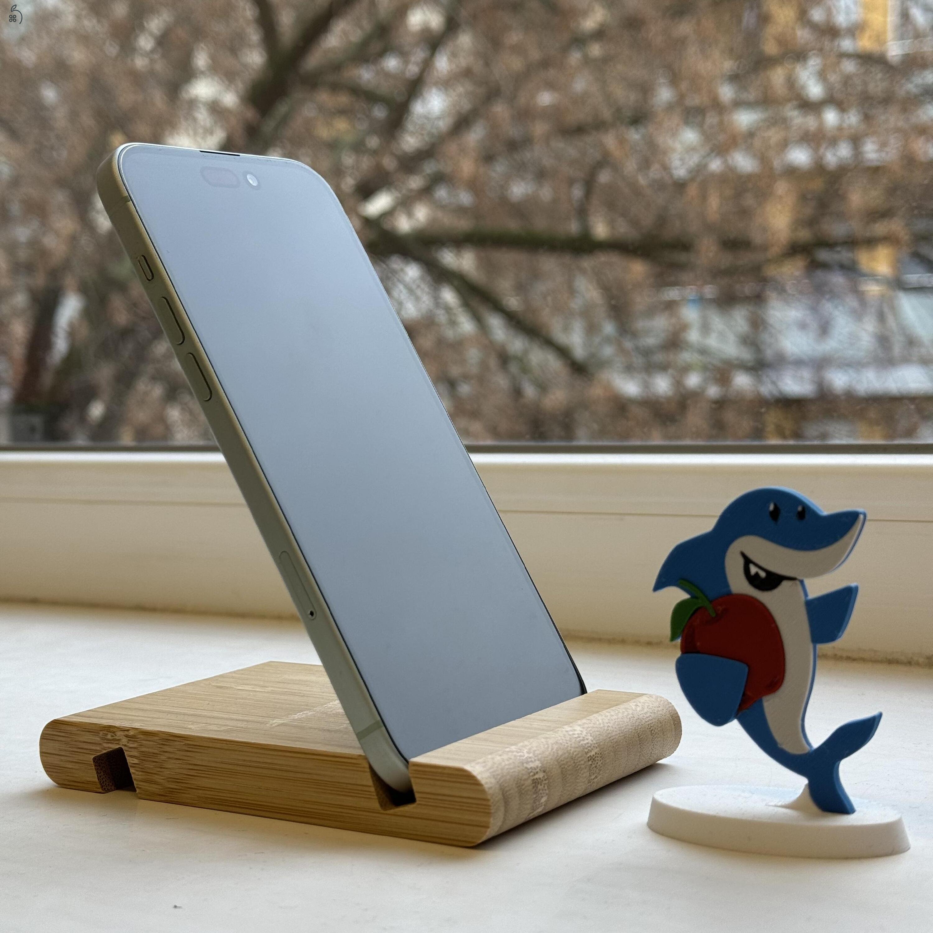 HIBÁTLAN iPhone 15 Plus 256GB Green-1 ÉV GARANCIA - Kártyafüggetlen, MS4264, 92% Akksi