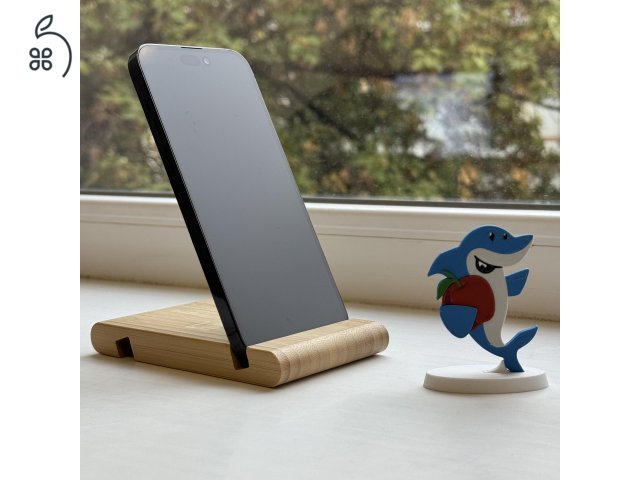 GYÖNYÖRŰ iPhone 14 Pro Max 256GB Space Black-1 ÉV GARANCIA - Kártyafüggetlen, MS4143