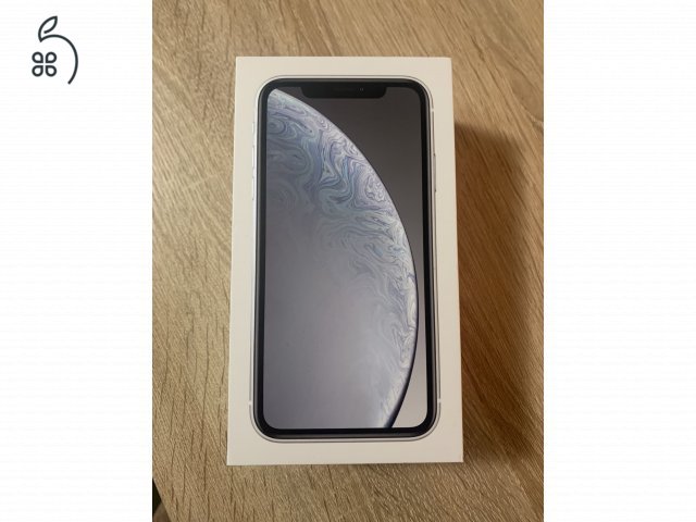iPhone XR 64 GB fehér - újszerű