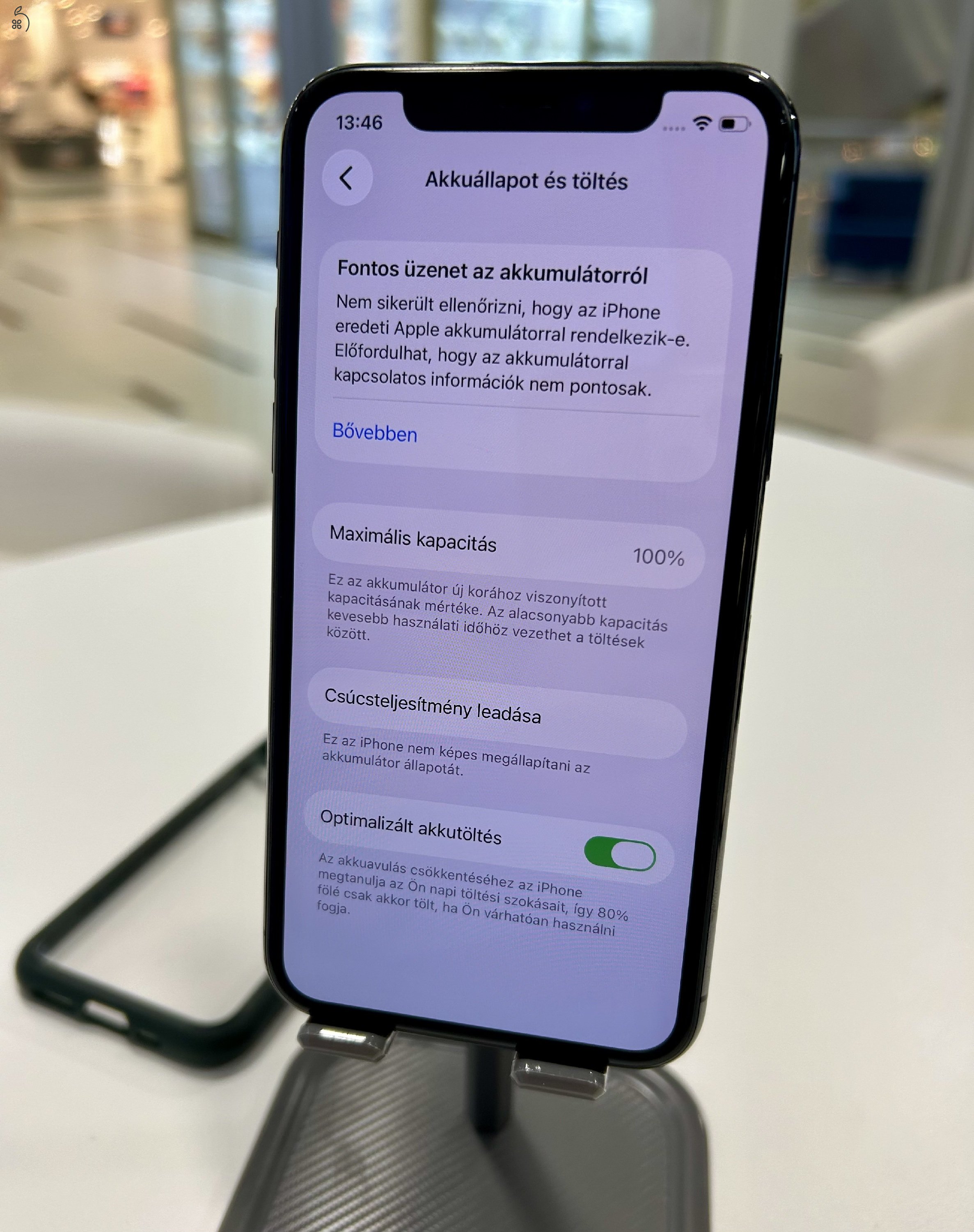 Üzletből iPhone 11 Pro Space Gray 64GB Független 3 Hó Gar + Beszámítás! 