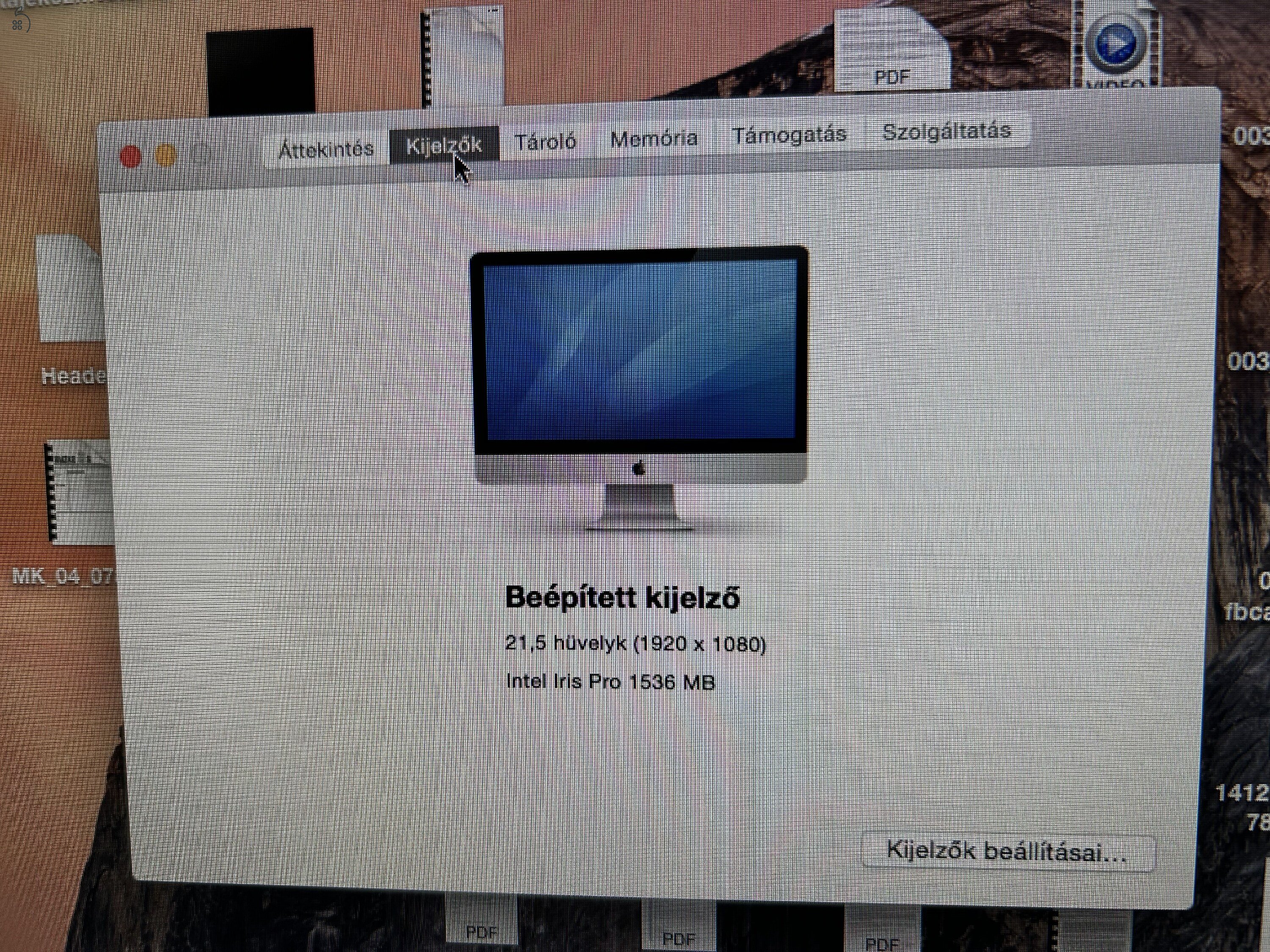 Megbízható 21,5 hüvelykes iMac (2013 vége)