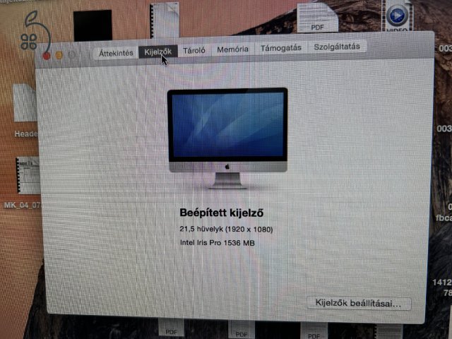 Megbízható 21,5 hüvelykes iMac (2013 vége)