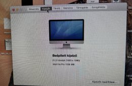 Megbízható 21,5 hüvelykes iMac (2013 vége)