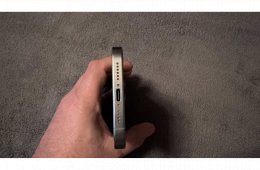 Eladó Iphone 15 Pro max natúr titán 256 Gb