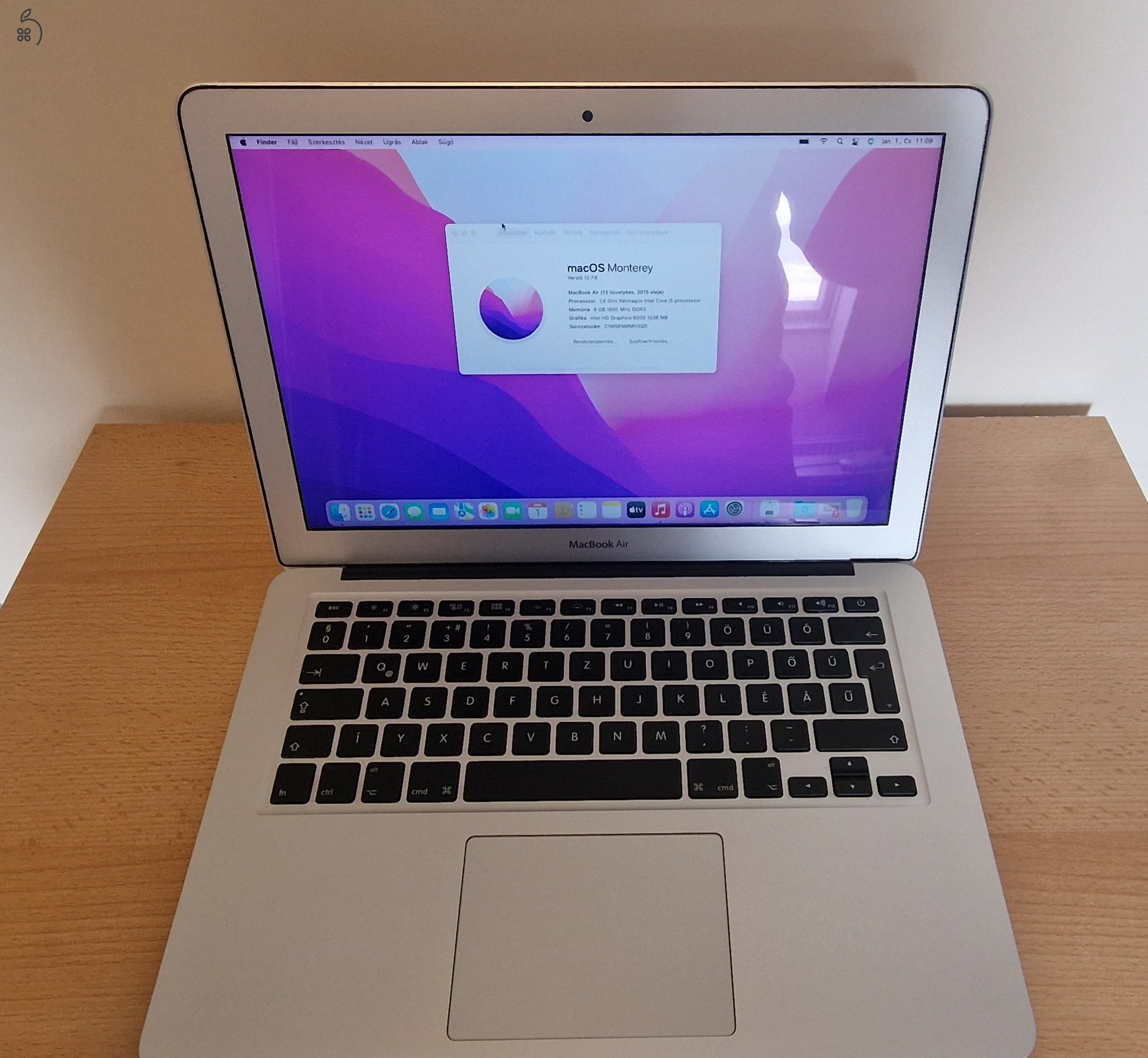 Eladó MacBook Air 13