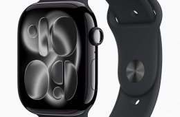 Apple Watch Series 11 46mm -Black Alumínium Tok - Fekete Sportszíj M/L - Csak 1db!